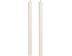 2 Velas para procesión a pilas | 4,3 x 60 cm.