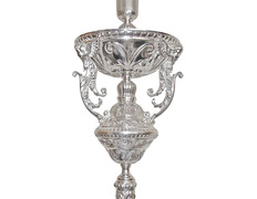 Ciriales de Semana Santa con baño de plata