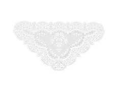 Mantilla española blanca