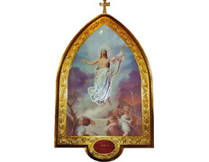 Vía Crucis con 15 estaciones de polímero