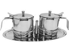 Vinajeras para Misa | Acero inoxidable