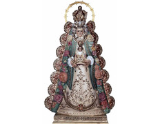 Virgen del Rocío vestida de Reina