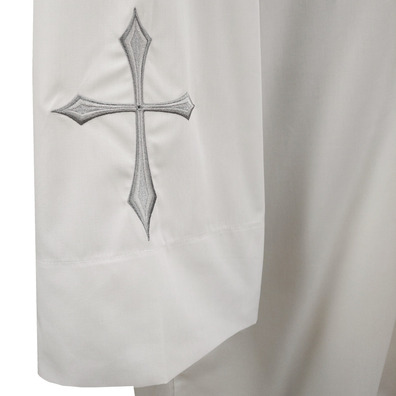 Alba sacerdotal | Bordados en brazos y bajo