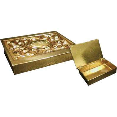 Caja de llaves fabricada en bronce con JHS