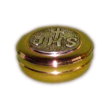 Caja de metal para formas con JHS de bronce
