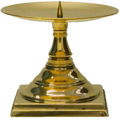 Candelero para altar para vela de cera