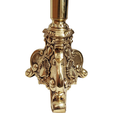 Candelero de bronce para Iglesia | 120 cm. de altura