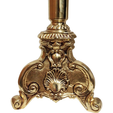 Candelero de bronce para Iglesia | 120 cm. de altura