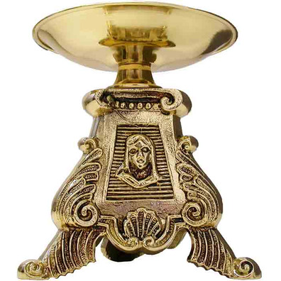 Candelero de altar - Vela de parafina de 5 cm.