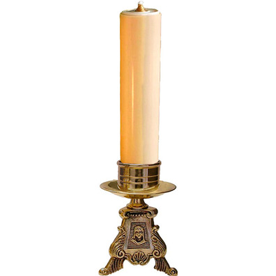 Candelero de altar - Vela de parafina de 5 cm.