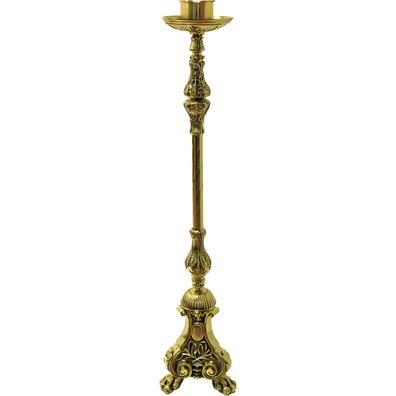 Candelero de pie realizado en bronce