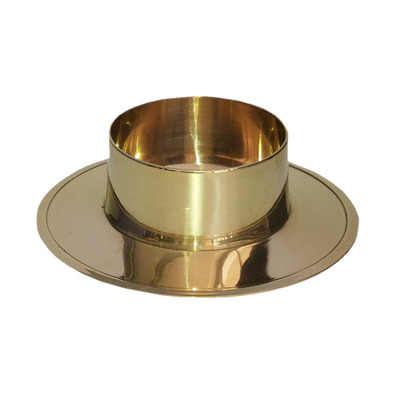 Candelero de metal para mesa | Vela de 5 cm. (Ø)