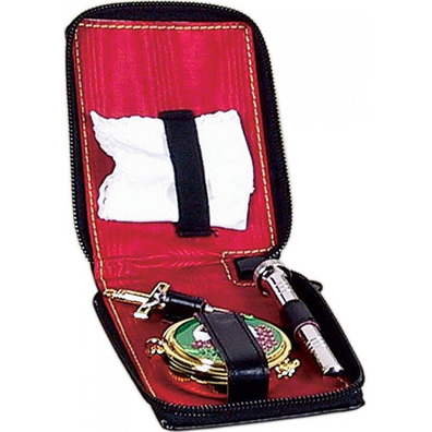 Cartera de Sacramentos de símil piel con cremallera