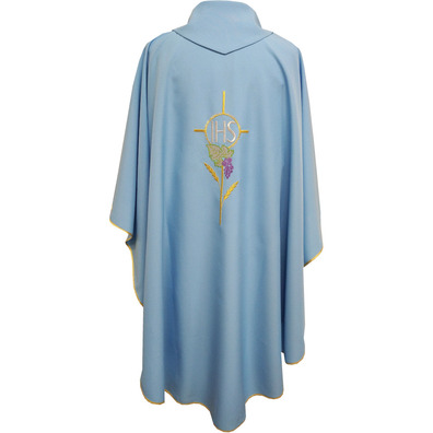 Casullas baratas para sacerdotes en color azul