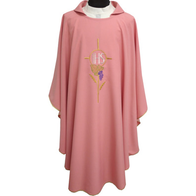 Casullas baratas para sacerdotes en color rosa