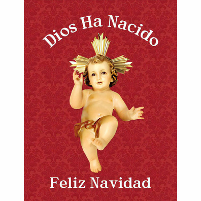 Colgadura para Navidad del Niño Jesús | Dios ha nacido