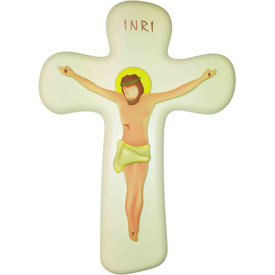 Crucifijo de pared infantil