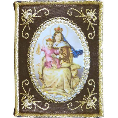 Escapulario de la Virgen del Carmen | 6 x 5 cm.