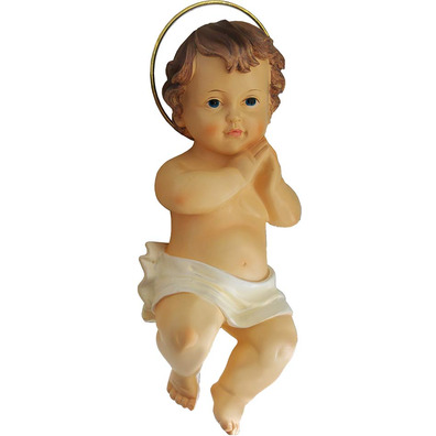 Niño Jesús de resina en 28 cm.