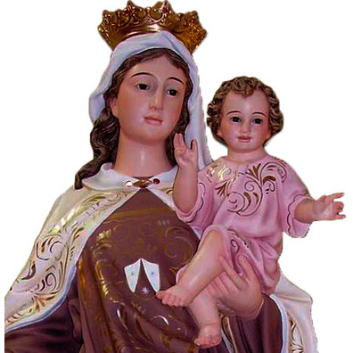 Virgen del Carmen con Niño