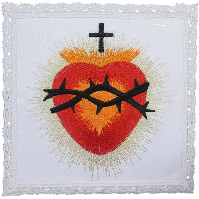 Conjuntos de altar para Iglesia | Bordado Sagrado Corazón