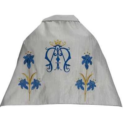 Paño de hombros con insignia mariana (AM)