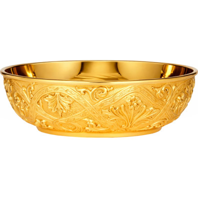 Patena de plata con 15,50 cm. de diámetro