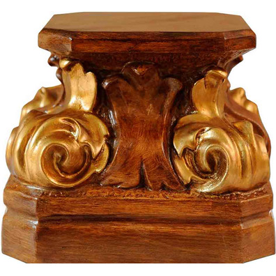 Peana para Santo | Pedestal para figuras madera