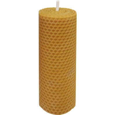 Velas de cera de abeja | 4 velas naturales