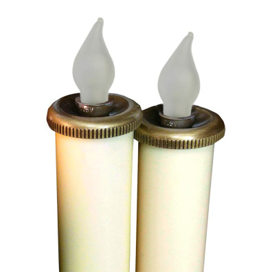 4 velas para procesiones a pilas | 50 cm. de largo