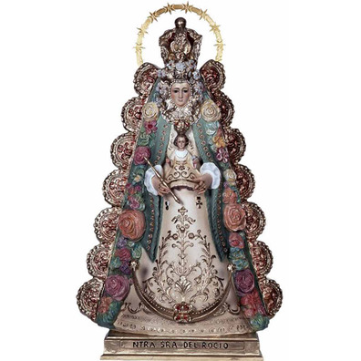 Virgen del Rocío vestida de Reina