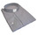 Camisa gris claro | Cuello tirilla | Manga larga