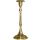 Candelero liso fabricado en bronce pulido
