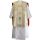 Casulla romana en brocado beige y oro