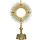 Custodia de bronce con baño de oro para forma de 20 cm.