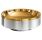 Patena de metal con baño de oro interior
