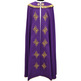 Capa pluvial con Cruces morado