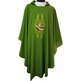 Casulla bordado Franciscano verde