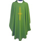 Casulla con Cruz bordada | Cuatro colores litúrgicos verde