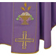 Casulla en los cuatro colores litúrgicos | Poliéster morado