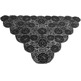 Mantilla negra triangular | Comprar online