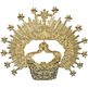 Corona imperial con aureola