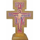 Cruz de San Damián de madera para mesa