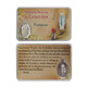 Estampa  de la Virgen de Lourdes | Estampas religiosas