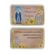 Estampa Virgen Milagrosa con medalla