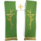 Estolas reversibles para sacerdotes católicos verde / blanco