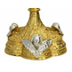 Custodia de bronce con baño de oro para forma de 20 cm.