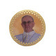 Porta rosarios del Papa Francisco redondo