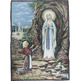 Tapiz de la Virgen de Lourdes