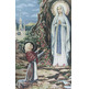 Tapiz de la Virgen de Lourdes